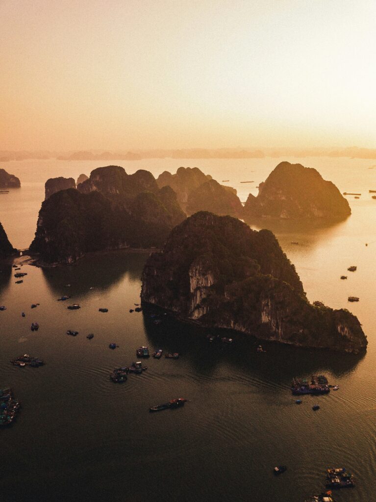 Ha Long Bay view